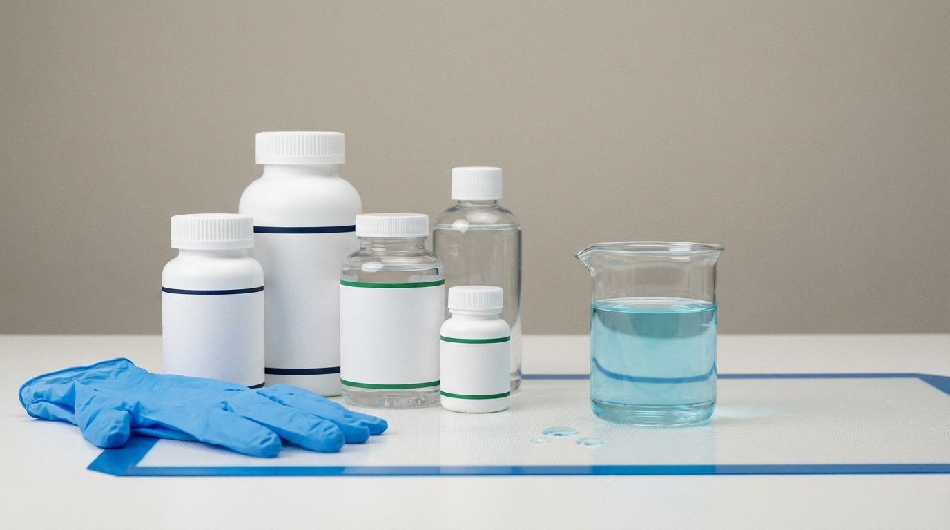 Capa do artigo: Embalagens para Saneantes e Limpeza: Segurança Química e Resistência a Vazamentos