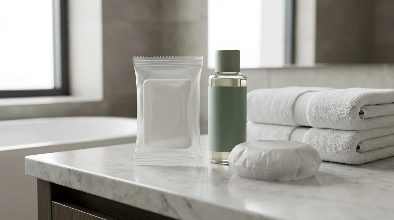 Capa do artigo: Amenities de Hotelaria: Como Encantar Hóspedes com Embalagens Premium