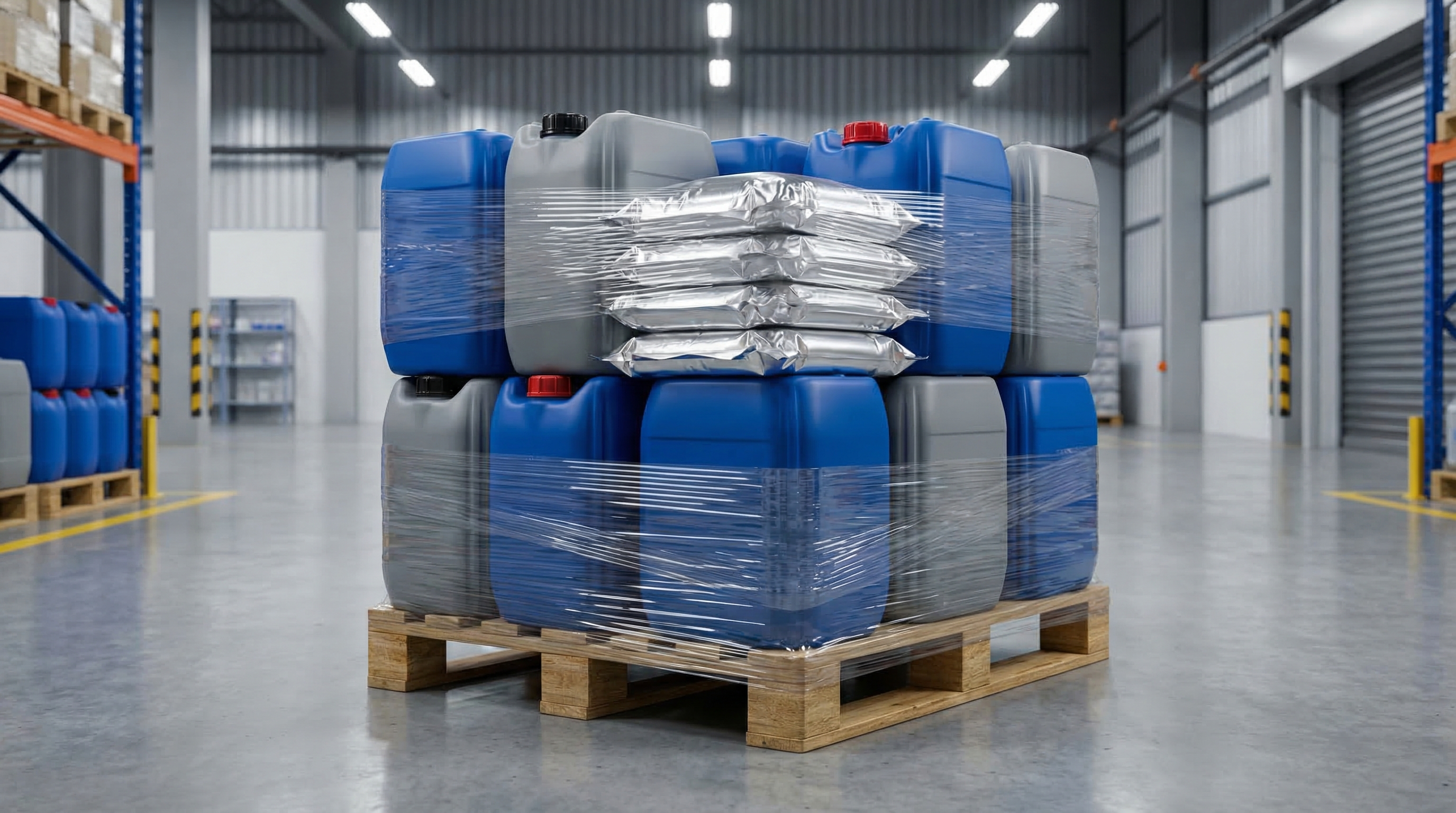 Capa do artigo: Indústria Química B2B: Como Reduzir Vazamentos de Solventes na Logística sem Travar a Produção